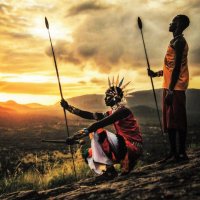Фото с небольшой выставки-"Samburu Warriors" :: Aida10 