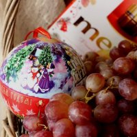 Новогодний чай, Мерси и виноград :: Надежд@ Шавенкова