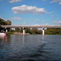 Мост через реку Северский Донец :: Татьяна Пальчикова