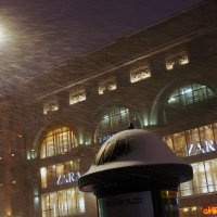 В нашем городе снег... :: Ирина Румянцева