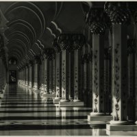 Утро в мечете...Абу-Даби.ОАЭ. :: Александр Вивчарик