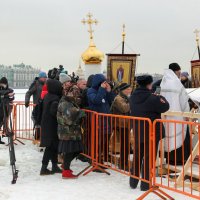 Крещение у Петропавловской крепости :: skijumper Иванов