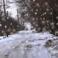 А снег идёт... :: Юрий Гайворонский
