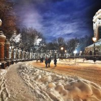 Зимний вечер. :: Наталья Сафронова