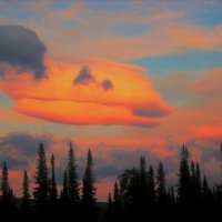 Вечерние облака :: Сергей Чиняев 