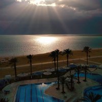 Восход на Мёртвом море. :: Светлана Хращевская