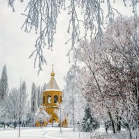 Зимний путь к храму. :: Игорь Сарапулов