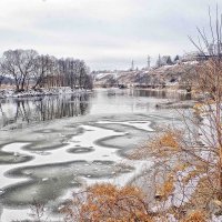 зима на реке :: юрий иванов 