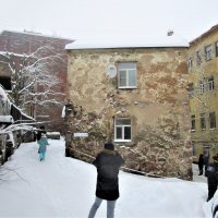 Самый старый жилой дом в России.   Выборг. :: ЛЮДМИЛА 