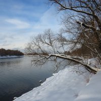 Зима на реке :: Андрей Снегерёв