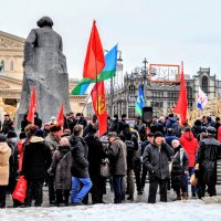 23 февраля на площади Революции :: Анатолий Колосов