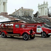 Пожарные машины. :: Владимир Моисеев