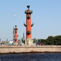 Без вас, Ростральные колонны, мой город потерял бы стать... :: Андрей Иванович (Aivanovich-2009)