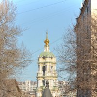 Колокольня Новоспасского монастыря :: Oleg4618 Шутченко