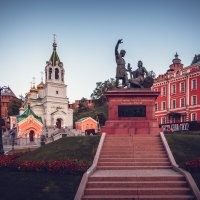 Памятник Минину и Пожарскому в Нижнем Новгороде. :: Олег Грибенников