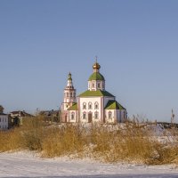 Вид на храм Ильи Пророка :: Сергей Цветков