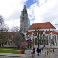 Augsburger Dom. Собор был освящён в 1065 году :: Galina Dzubina