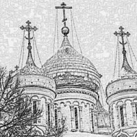 Собор Новоспасского монастыря :: Дмитрий Никитин