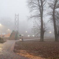 Туман в Мичуринске :: Sergey 