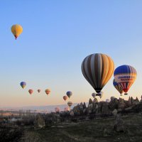 Утро на воздушном шаре в  Каппадокии. :: ИРЭН@ .