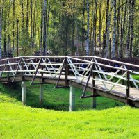 Деревянный мостик никуда. :: Валерий Новиков