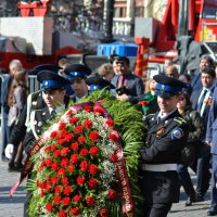 Возложение венков к могиле неизвестного солдата. :: александр 