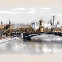 Москва. Вид от Патриаршего моста. :: В и т а л и й .... Л а б з о'в