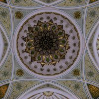 "потолок" мечети Сердце Чечни :: Георгий А