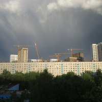 Тучи на городом :: Ольга Довженко