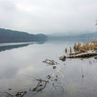 Туманное утро на озере Инышко. :: Алексей Трухин