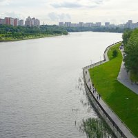 Москва-река в районе Марьино - Братеево :: Сергей Антонов