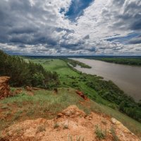 Вид на реку Белая, Бирский р-н, Башкирия :: NikitinAleks 
