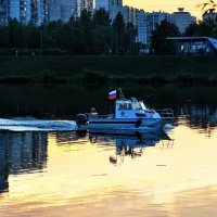 Вечер на реке.... :: Анатолий Колосов