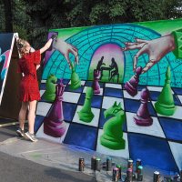 Графити в Сокольниках :: юрий поляков