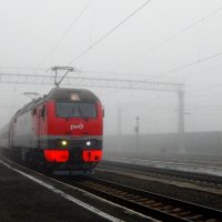 Вышел поезд из тумана... :: Дмитрий (Горыныч) Симагин