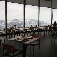 В панорамном ресторане "Plateau" :: Ольга 