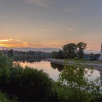 Вечерний пейзаж . :: Олег Чернышев