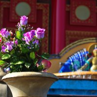 Цветы и Будда :: M Marikfoto