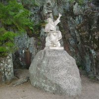 Статуя Вяйнемёйнена — героя эпоса Калевала. :: Лия ☼