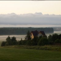 Вечерний туман. :: сергей лебедев