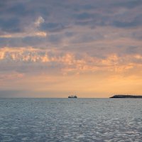 Закат на море. :: Олег Бабурин