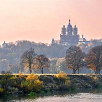 Левый берег Десны. Андреевский луг. Свенский монастырь :: Евгений 