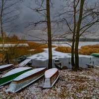 Первые заморозки в Белых Берегах :: Евгений 