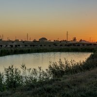 Закат на реке Малая Куберле :: Александр Буторин