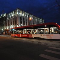 Ночной трамвай... :: Владимир Хиль