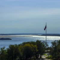 Волга. Октябрь :: Аркадий Баринов