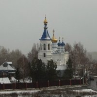 Земля Салаирская. Виды на церковь св. Петра и Павла. :: Анатолий Пашковский