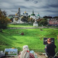 На пленэре :: Елена Строганова