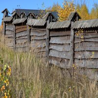 Старый забор. :: Валерий Пославский