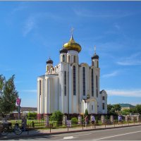 Храм всех святых в городе Лида, Беларусь :: Любовь Зинченко 